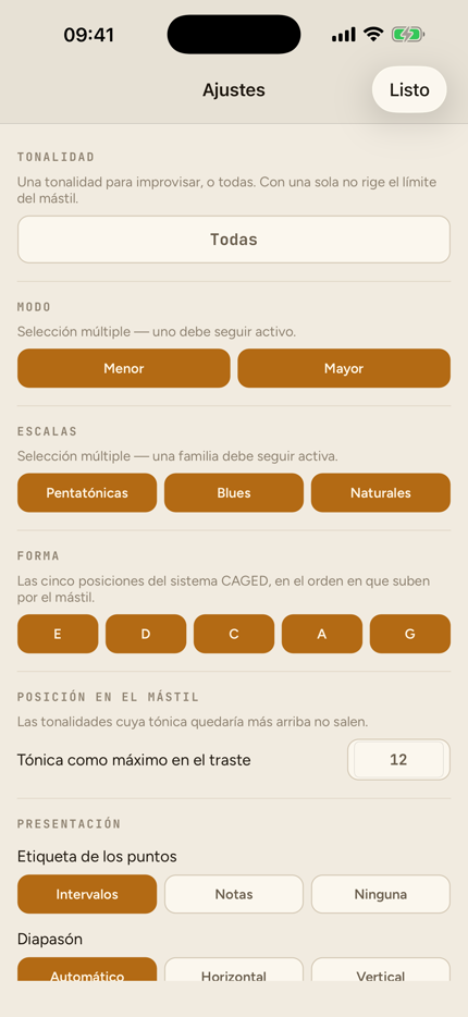 Ajustes